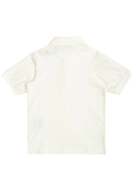 Polo bambina bianca in cotone Moncler | 8A000088/CEBIANCO