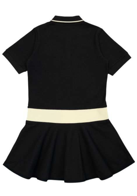 Abito bambina blu in cotone Moncler | 8I000018/CEBLU