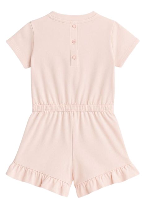 Abito neonata rosa in cotone Moncler | 8L00005/CEROSA