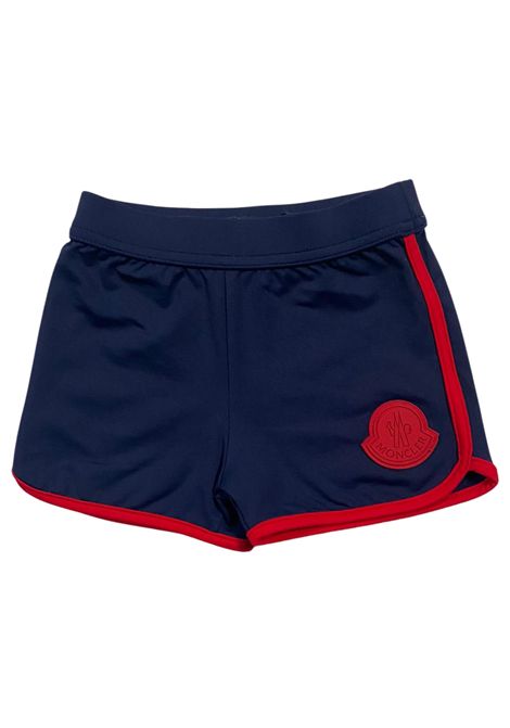 Costume da bagno neonato blu Moncler | E19510074105/FIBLU