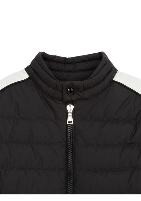 Giubbino bambino nero in nylon Moncler | JACOBUS/CENERO