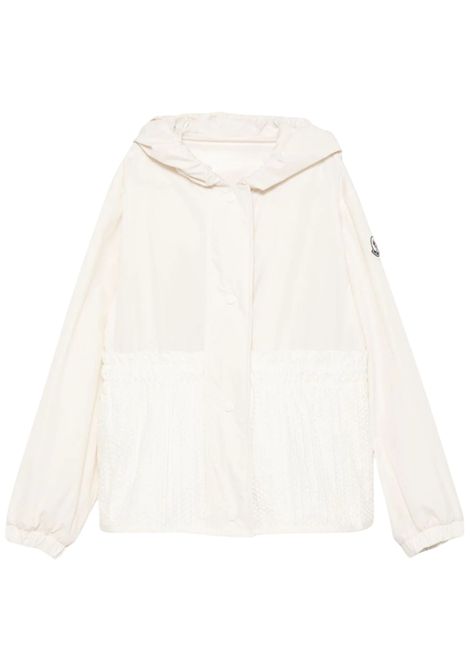 Giubbino bambina panna in nylon Moncler | ODETE/CEPANNA