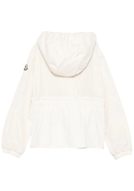 Giubbino bambina panna in nylon Moncler | ODETE/CEPANNA