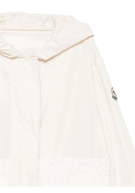 Giubbino bambina panna in nylon Moncler | ODETE/CEPANNA