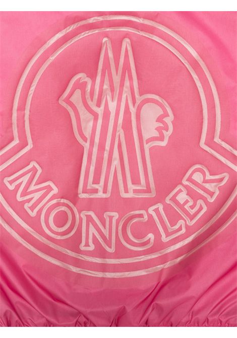 Giubbino bambina fucsia in nylon Moncler | TERBISH/CEFUCSIA