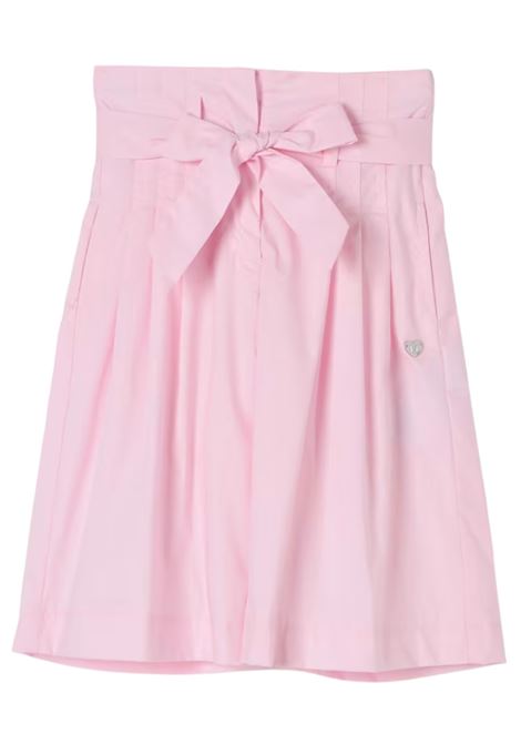 Pantalone bambina rosa in cotone Monnalisa | 17E4045117/ANROSA