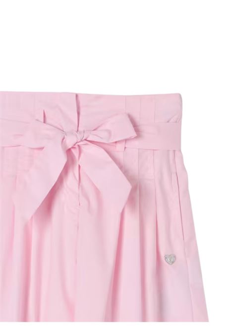 Pantalone bambina rosa in cotone Monnalisa | 17E4045117/ANROSA