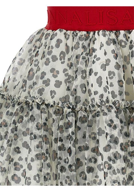 Gonna bambina maculato in tulle Monnalisa | 19E7065024/ANMACULATO
