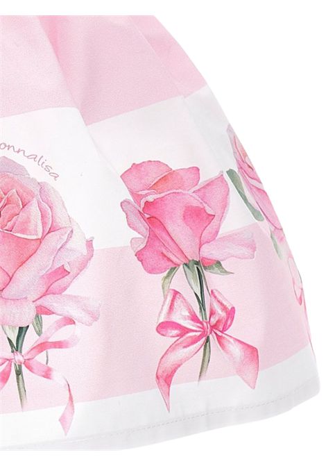 Gonna neonata rosa in cotone Monnalisa | 31E7005653/ANROSA