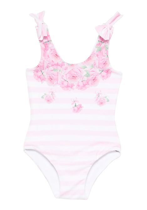One-piece swimsuit for girls Monnalisa | 39E0405095/ANROSA