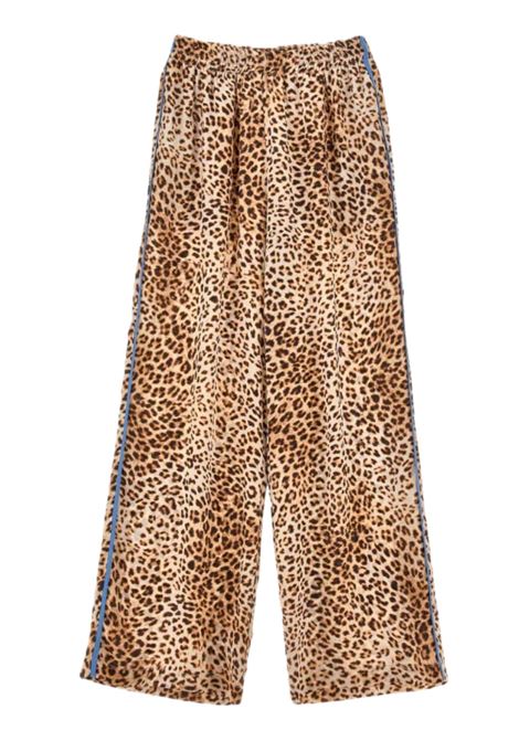 Pantalone bambina maculato in viscosa Monnalisa | 41E4055611/ANMACULATO