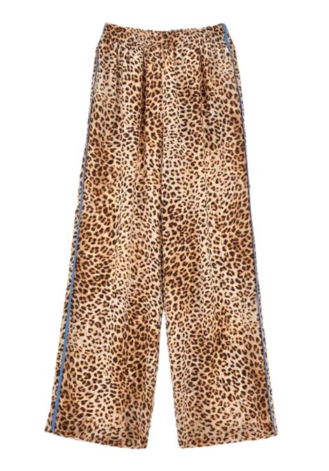 Pantalone bambina maculato in viscosa Monnalisa | 41E4055611/ANMACULATO