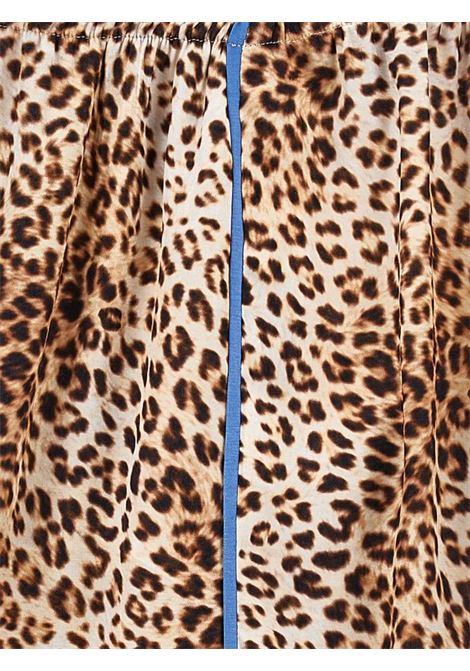 Pantalone bambina maculato in viscosa Monnalisa | 41E4055611/ANMACULATO