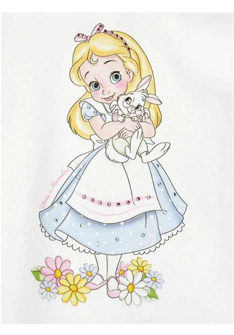 T-shirt neonata bianca in cotone Monnalisa | 50020099/MABIANCO