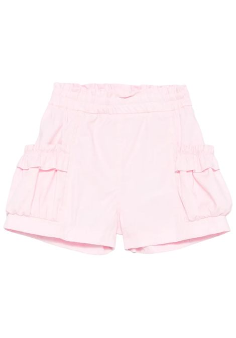 Pink cotton baby shorts Monnalisa | 53010090/MAROSA