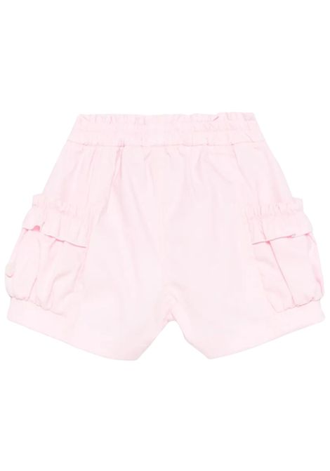Pink cotton baby shorts Monnalisa | 53010090/MAROSA