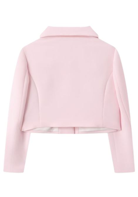 Pink girl jacket Monnalisa | 71E1015303/ANROSA
