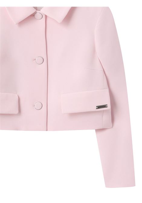 Pink girl jacket Monnalisa | 71E1015303/ANROSA