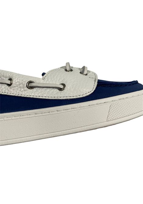 Scarpe bambino blu in pelle MONTELPARE | MT7751/PIABLU