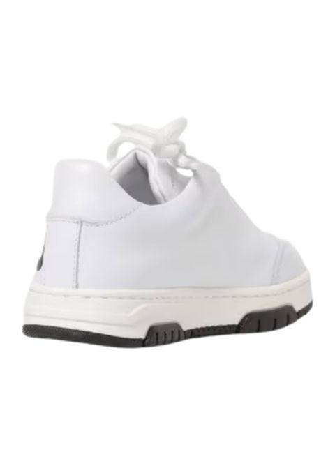 Scarpe unisex bianche in pelle Moschino | 80627/PIABIANCO