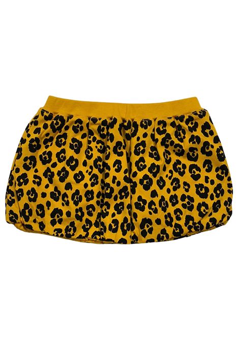 Gonna neonata gialla in cotone Moschino | MDJ007/FIGIALLO