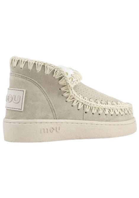 Stivaletto Eskimo beige in camoscio Mou | SK211001O/PIABEIGE