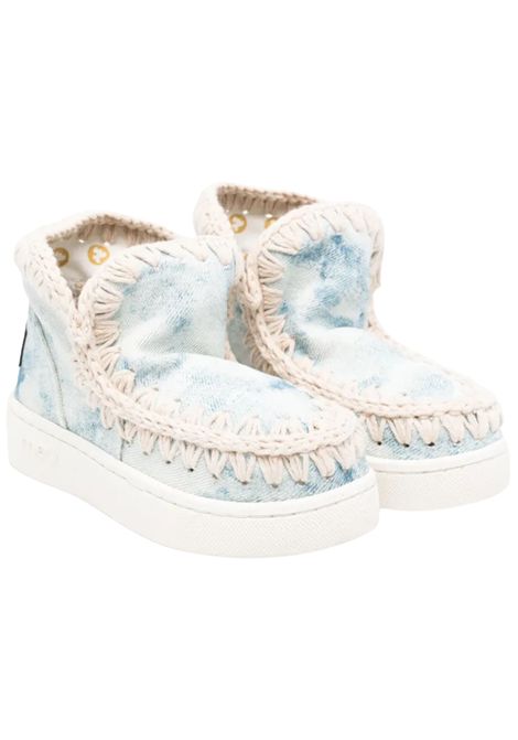 Stivaletto Eskimo in cotone denim Mou | SK211017K/PIADENIM