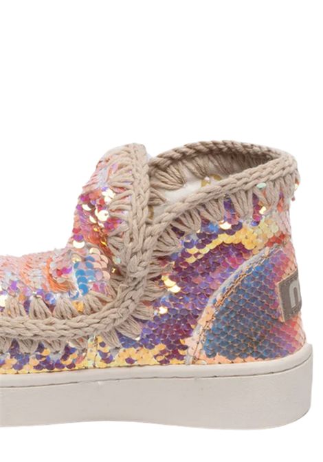 Stivaletto Eskimo multicolor in paillettes Mou | SW211001G/PIAMULTICOLOR
