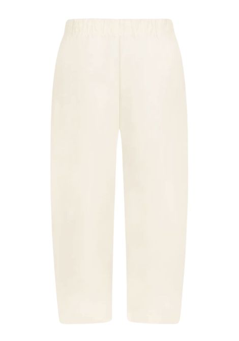 Cream cotton children's trousers MSGM | MSJBPA016/CEPANNA