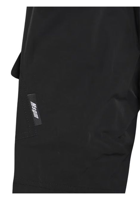 Children's cotton blend trousers MSGM | MSJBPA219NERO