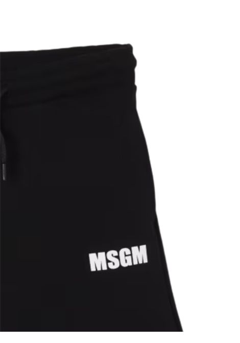 Bermuda unisex nero in cotone MSGM | MSJUBE072/CENERO