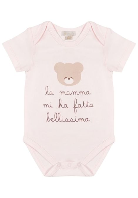 Body neonata rosa in cotone NANAN | 0401RROSA