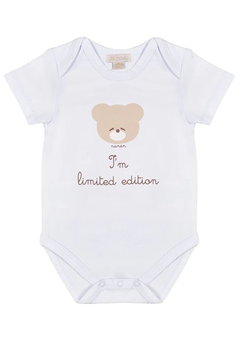 Body neonato bianco in cotone NANAN | 0501BIANCO