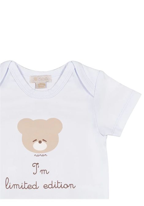 Body neonato bianco in cotone NANAN | 0501BIANCO