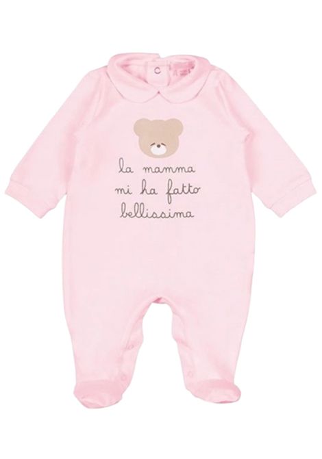 Tutina neonata rosa in cotone NANAN | 10301RROSA