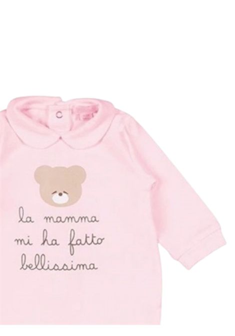 Tutina neonata rosa in cotone NANAN | 10301RROSA