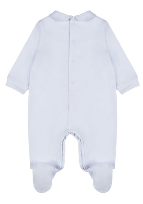 Blue cotton baby romper NANAN | 10701AZZURRO