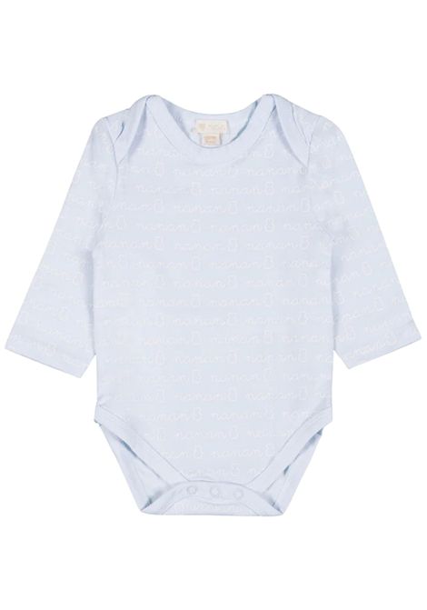 Body neonato azzurro in cotone NANAN | 1103AZZURRO