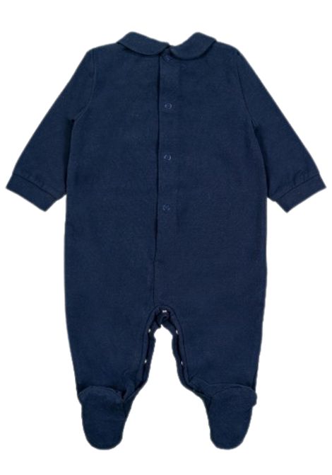 Tutina neonato blu in cotone NANAN | 11103BLU