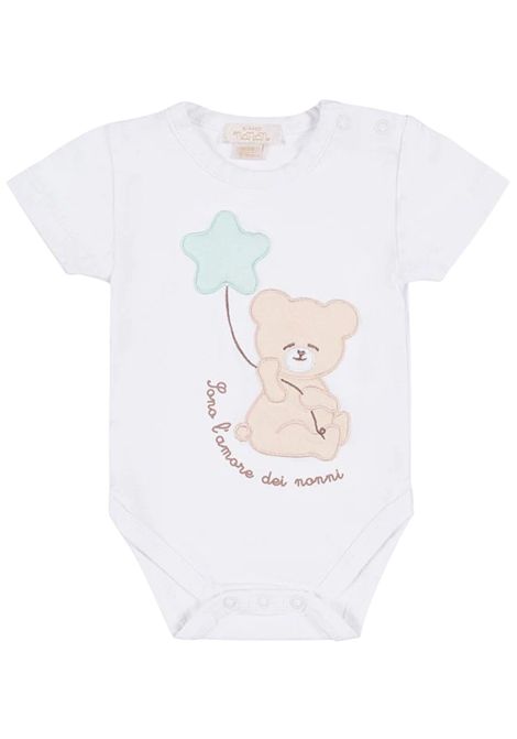Body neonato bianco in cotone NANAN | 11701BIANCO