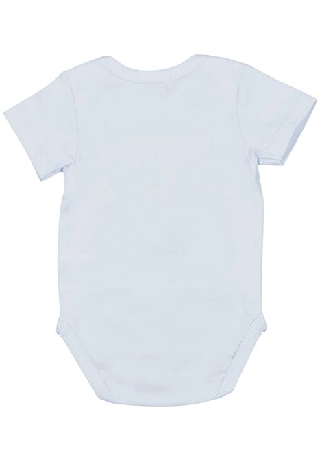 Body neonato azzurro in cotone NANAN | 12101AZZURRO