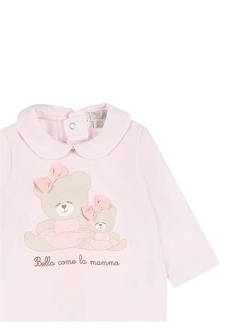 Tutina neonata rosa in cotone NANAN | 12201RROSA