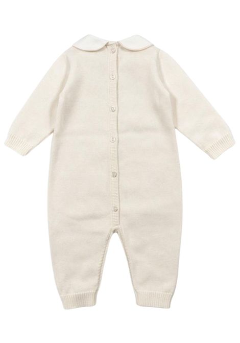 Cream cotton baby romper NANAN | E25001PANNA