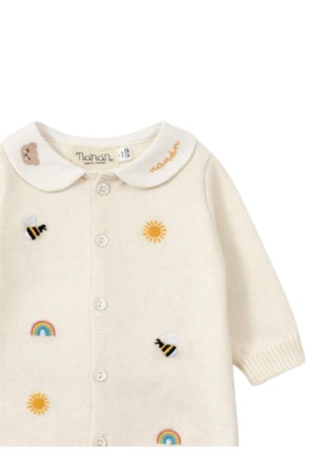 Tutina neonato panna in cotone NANAN | E25002PANNA
