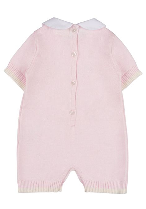 Pagliaccetto neonata rosa in cotone NANAN | E25004RROSA