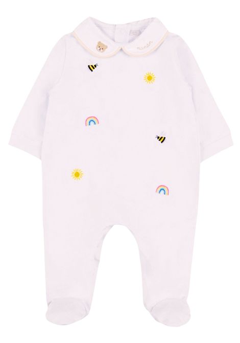 Pink cotton baby romper NANAN | E25008ROSA