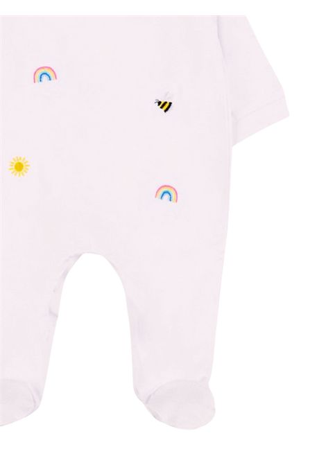 Pink cotton baby romper NANAN | E25008ROSA