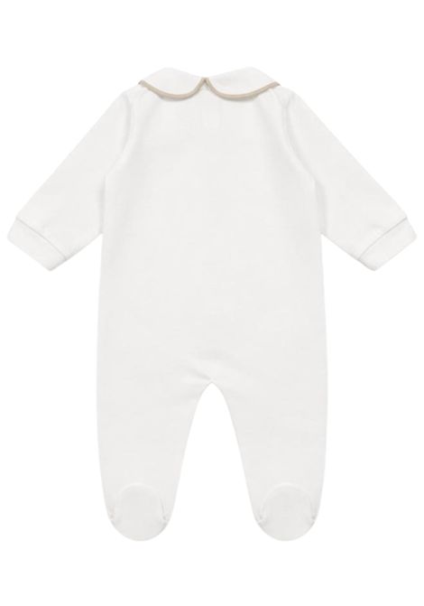 White cotton baby romper NANAN | E25009BIANCO