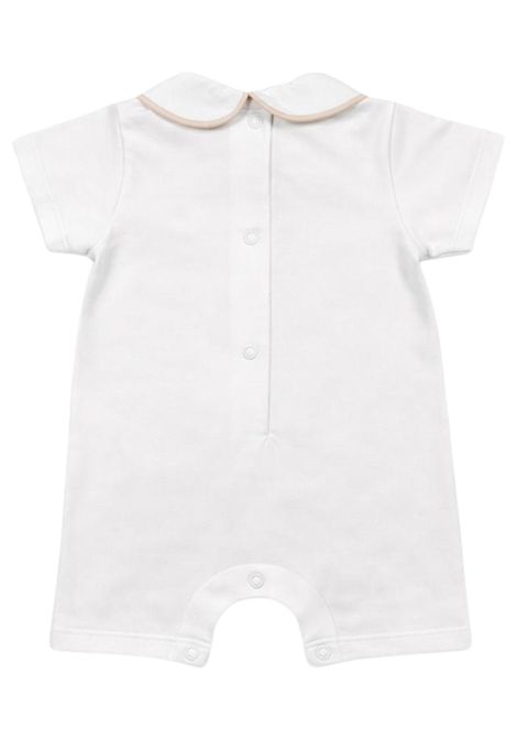 Pagliaccetto neonata bianco in cotone NANAN | E25011BBIANCO