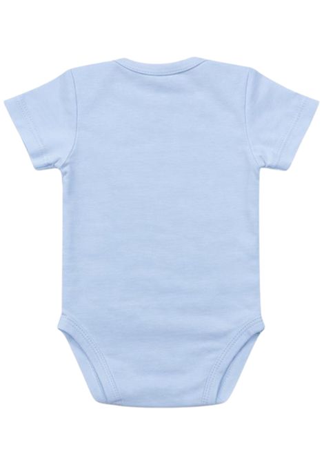Body neonato azzurro in cotone NANAN | E25012AZZURRO